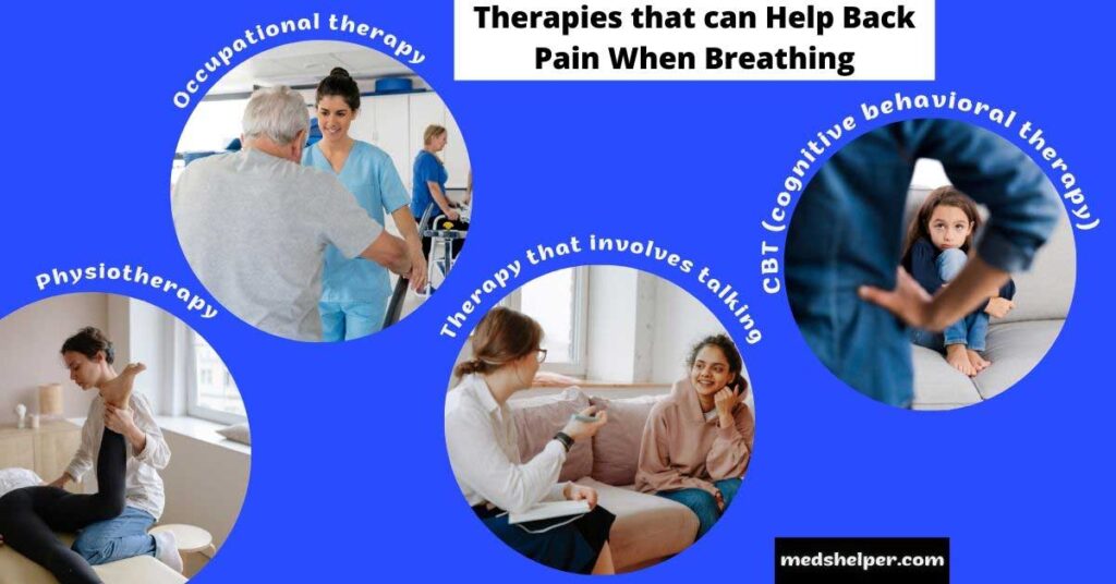 Therapies that can Help Back Pain When Breathing