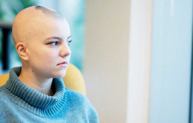 why cancer patients cut their hair