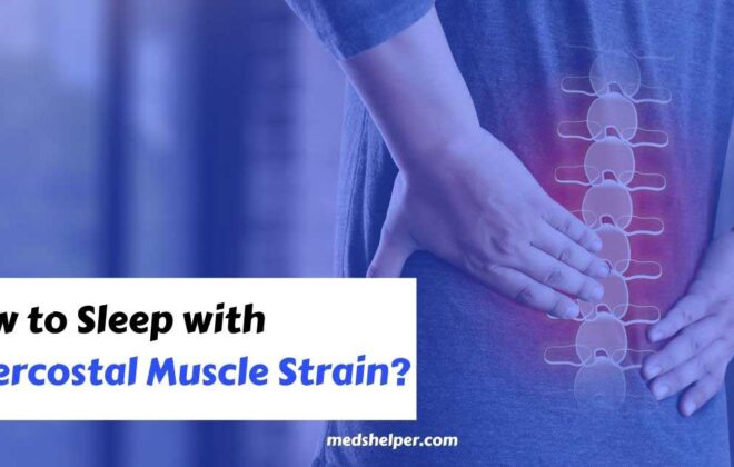 how to sleep with intercostal muscle strain