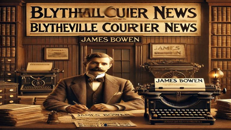 james bowen blytheville courier news