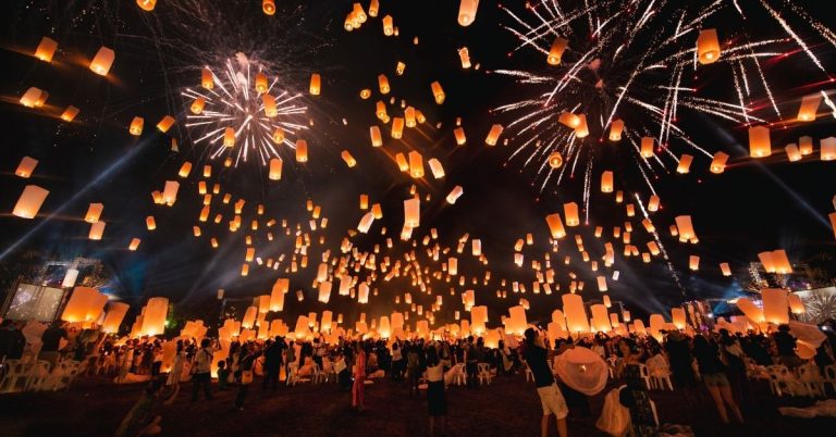 myanmar paper lantern festival